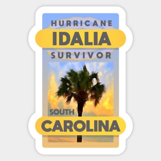 Hurricane Idalia Survivior Sticker